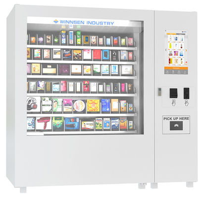 Combo Food Vending Machine Warna Disesuaikan Untuk Sekolah / Stasiun Kereta