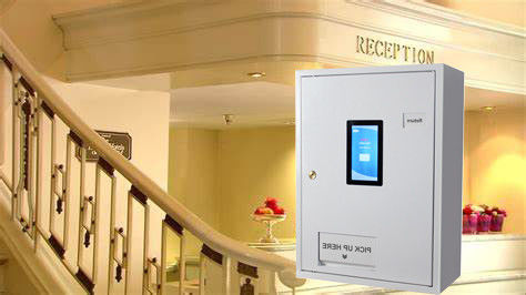 Hotel desain tahan air luar ruangan yang cerdas Remote Control FCC Management Rfid Key Luggage Lockers