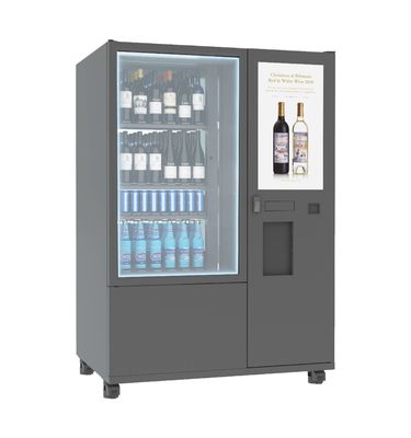 Conveyor Elevator System Champagne Vending Machine Remote Platform Advertising