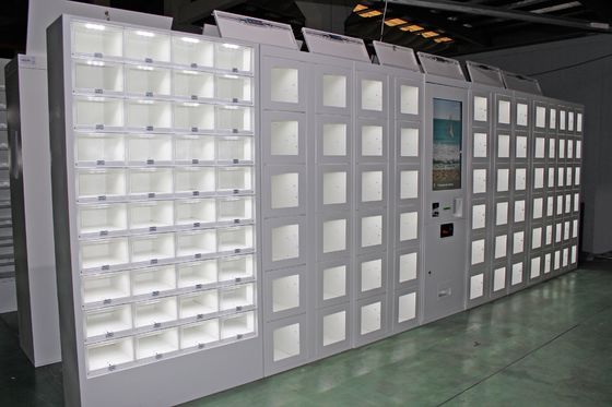 Mesin penjual otomatis multi-varietas Combo Locker untuk pabrik loker pendingin loker penyimpanan dingin