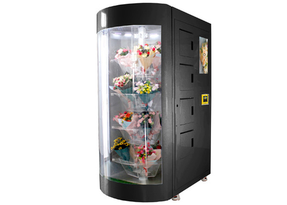 Mesin Penjual Otomatis Buket Bunga Segar Otomatis Dengan Humidifier