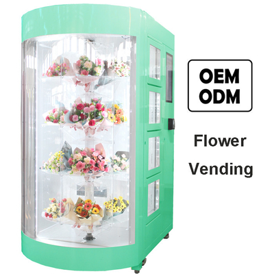 Florist Flower Vending Machine Pusat Perbelanjaan Bandara Stasiun Kereta Bawah Tanah