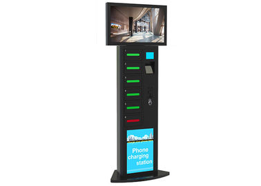 Disesuaikan Koin Dioperasikan Multi Telepon Stasiun Pengisian Kios dengan 32 inch LCD Digital Signage