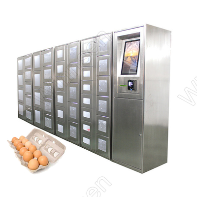 Smart 24 Jam Egg Vending Lockers Machine Formal Self Service Vegetable