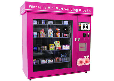 CE Auto Self Service Mini Mart Vending Machine, Sistem Jaringan Remote Control Kiosk