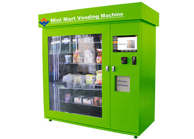 Universitas / Bandara / Stasiun Bus Kios Vending Machine Rental 100 - 240V Tegangan Kerja