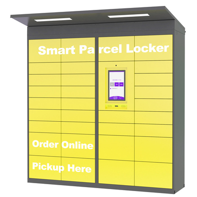 Loker Pengambilan Paket Pengiriman Swalayan Luar Dengan App Smart Kiosk