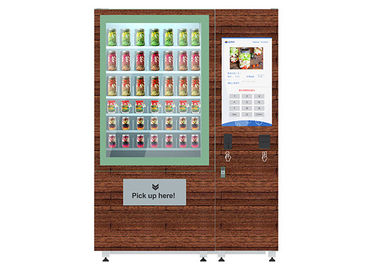 Belt Lift System Kulkas Vending Machine Untuk Salad / Buah / Sayuran Dijual