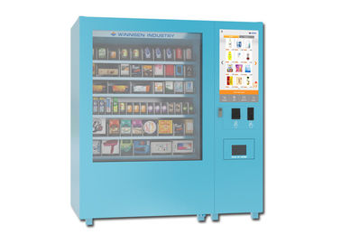 Snack Yogurt Elevator Food Vending Machine Dengan 32 Inch Touch Screen