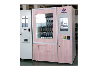 24 Jam Touch Screen Wine Vending Machine Self Service Untuk Restoran / Stadion