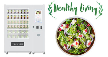 Winnsen Juice Salad Vending Machine, Makanan Sehat Vending Locker Dengan Sistem Angkat