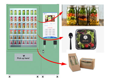 Winnsen Belt Cupcake Vending Machine Fruit Vegetables Vending Loker Dengan Sistem Angkat