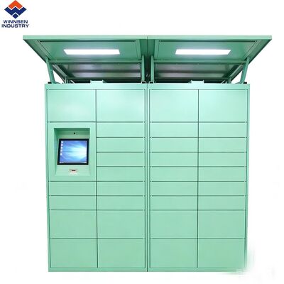 Kualitas Winnsen Outdoor Smart Parcel Locker dengan Layanan Mandiri 24 jam, Sistem Android Barcode pabrik