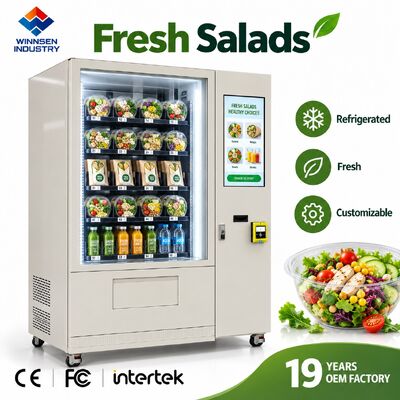 Kualitas Winnsen Salad Vending Machine for Office Building Campus Healthy Lunch Anytime pabrik