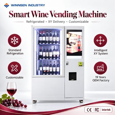 Kualitas Mesin Jual Anggur Winnsen untuk Hotel Lobby Restoran Bar Self Service Minuman Premium pabrik