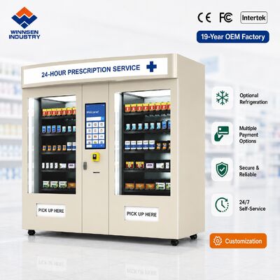 Kualitas Winnsen 24H Emergency Medicine Dispensing Machine Patient ID Verification for Hospital ER pabrik