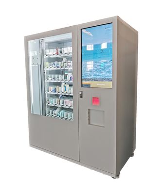 Smart Mini Mart Vending Machine Dengan LED Light Elevator Dan Kamera Keamanan