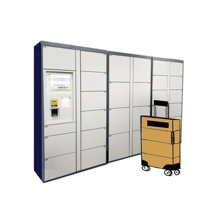 Smart outdoor Luggage Package Deposit Storage Rental Parcel Delivery klik dan kumpulkan Loker