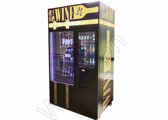 Verifikasi Usia Layar Sentuh OEM Champagne Vending Machine