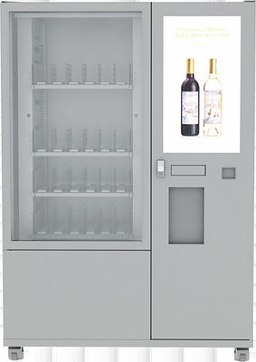 Verifikasi Usia Mesin Penjual Botol Anggur Platform Remote Control Combo Dalam Ruangan