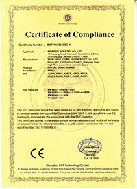 Cina Winnsen Industry Co., Ltd. Sertifikasi